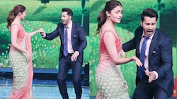आलिया भट्ट का हाथ थाम जमकर नाचे वरुण धवन, 'सारेगामा लिटिल चैंप' की PHOTOS VIRAL
