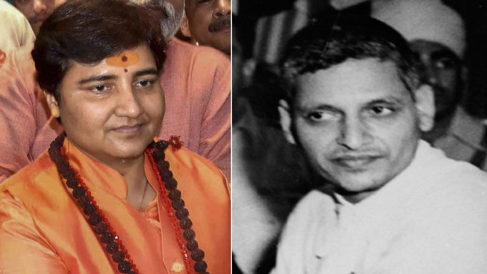 कांग्रेस का वार, 'गोडसे अगर जिंदा होता तो BJP उसे भी चुनाव में खड़ा कर देती'