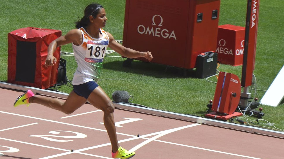 एशियाई एथलेटिक्स: दुती ने अपना ही रिकॉर्ड तोड़ा, चोटिल हिमा दास बाहर