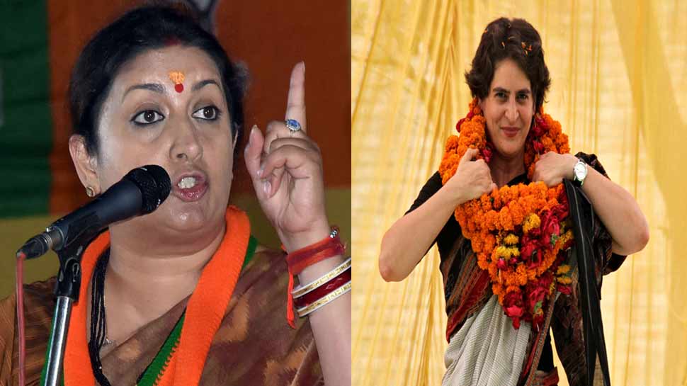 प्रियंका के आरोप पर स्मृति ईरानी का पलटवार, कहा- मैं एक्टर रही हूं, वो नाटक न करें