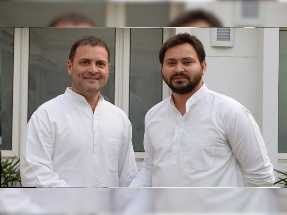 तेजस्वी यादव राहुल गांधी के साथ बिहार में चुनावी रैलियों में दिखेंगे. (फाइल फोटो)