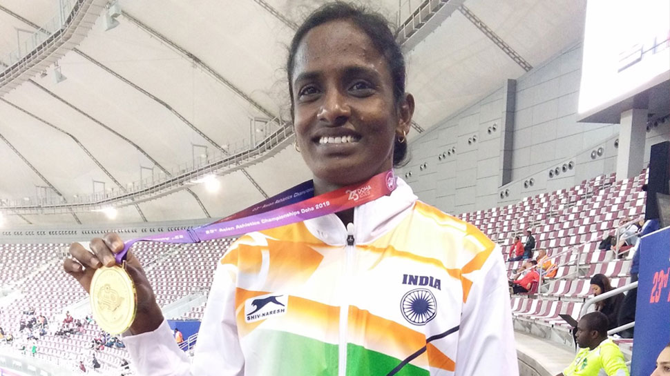 एशियाई एथलेटिक्स: गोमती ने भारत को दिलाया पहला गोल्ड मेडल, शिशुपाल ने सिल्वर
