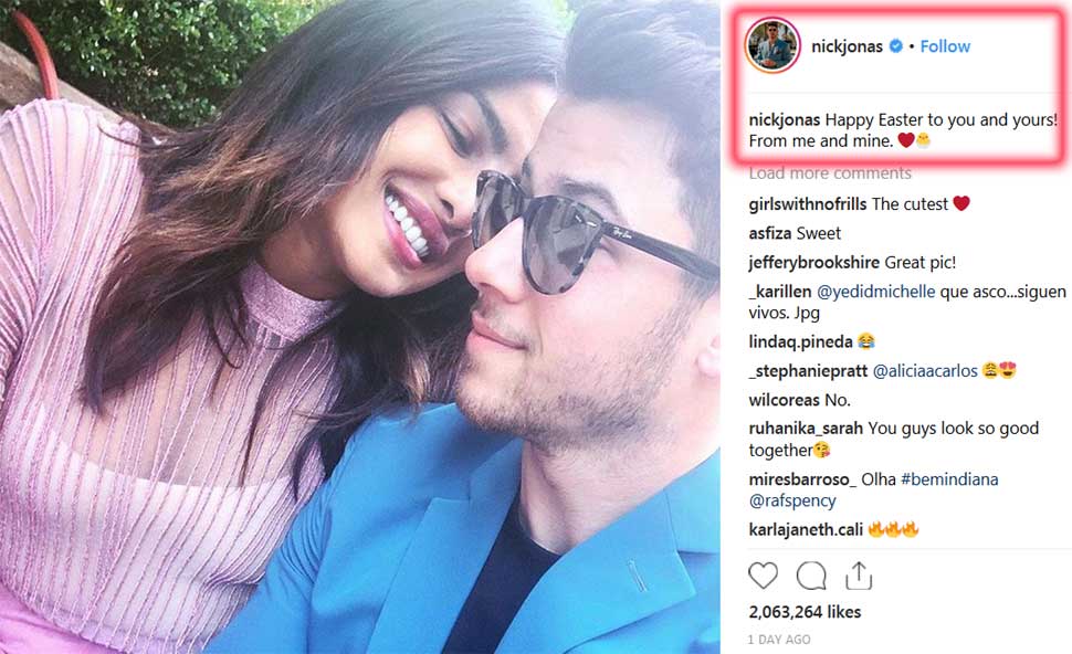 एक-दूसरे के लिए काफी लकी Priyanka Chopra