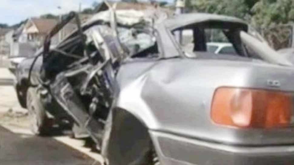 मध्य प्रदेश के हरदा में डंपर और कार में टक्कर, 4 की मौत, एक की हालत गंभीर