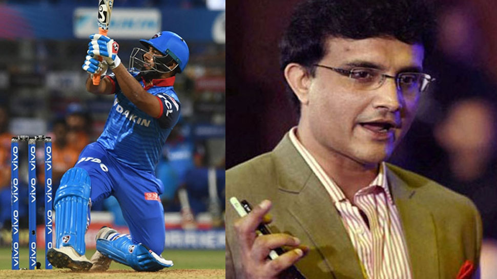 IPL 2019: ऋषभ की पारी से इतना खुश हुए दादा, गले लगाते ही गोद में उठा लिया IPL 2019: ऋषभ की पारी से इतना खुश हुए दादा, गले लगाते ही गोद में उठा लिया