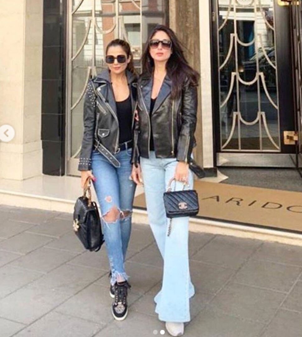 शॉपिंग भी मस्ती भी Kareena Kapoor and Amrita Arora
