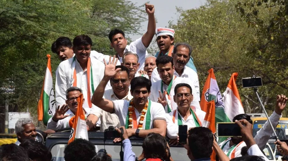 कांग्रेस प्रत्याशी विजेंदर सिंह bjp candidate Gautam Gambhir