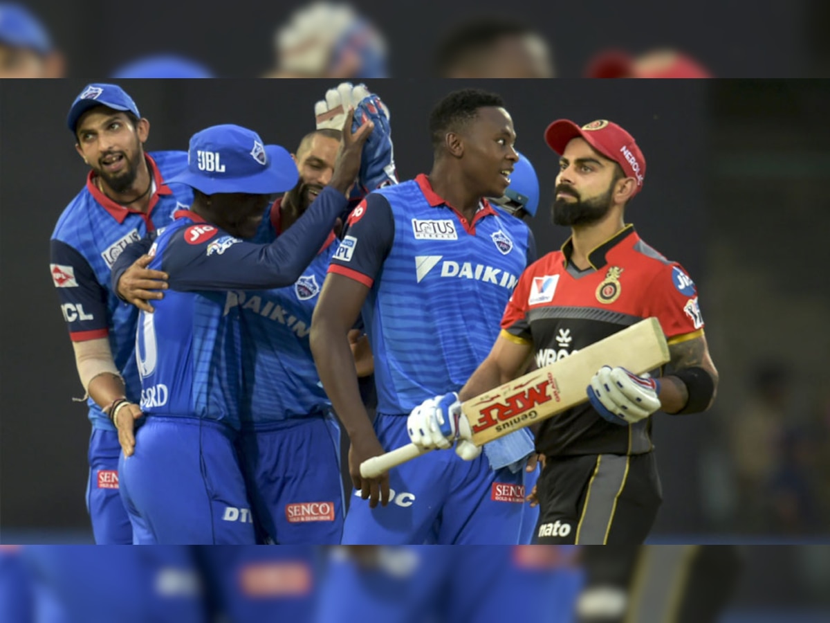 IPL 12: दिल्ली ने बनाई प्लेऑफ में जगह, बेंगलुरु को 16 रन से हराया 