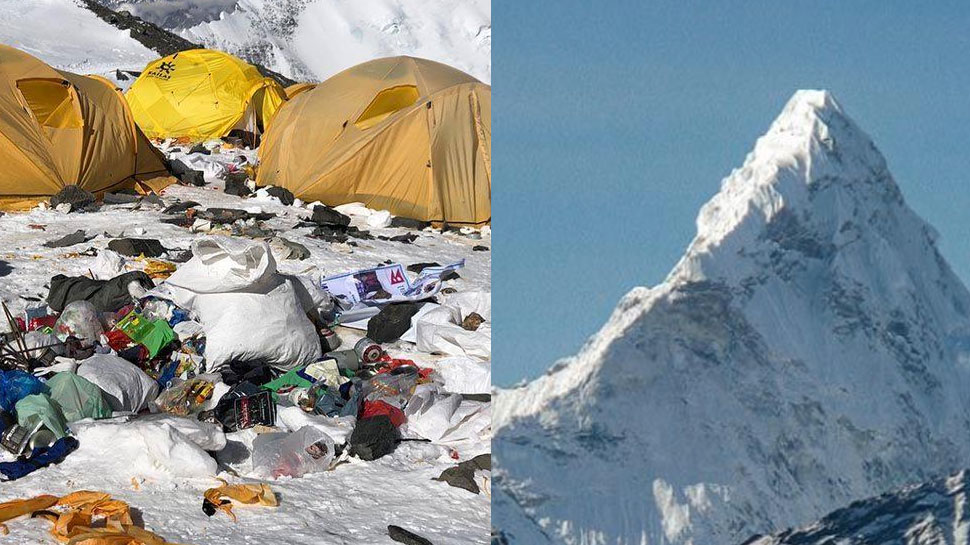 'Everest Cleaning Campaign': एवरेस्ट पर भी फेंक आए 3000 किलो कचरा