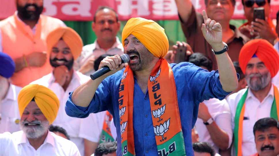 भावुक हुए सनी देओल sunny deol gets emotional in rally