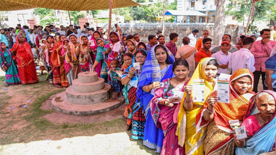 लोकसभा चुनाव 2019: चौथे चरण में 64% मतदान, पश्चिम बंगाल, ओडिशा में हिंसा