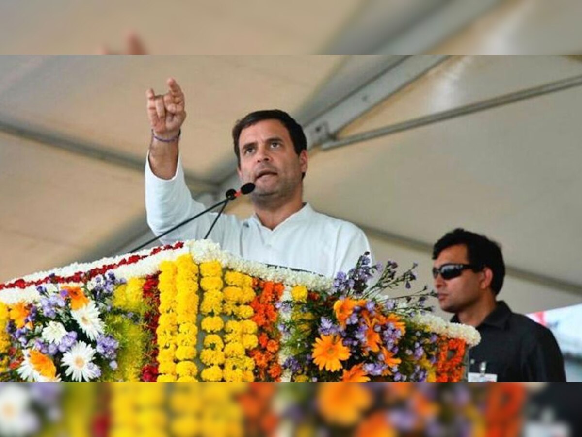 राजस्थान: राहुल गांधी ने कहा- 'देश को मजहब और धर्म के नाम पर बांट रही बीजेपी'