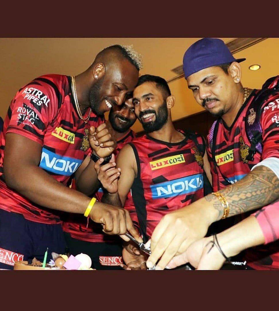 andre russell birthday celebration