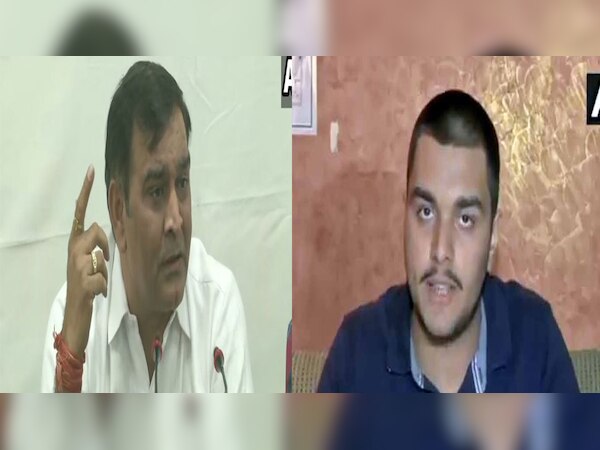 पश्चिम दिल्ली लोकसभा सीट से आप उम्मीदवार बलबीर सिंह जाखड़ ने कहा कि उनका बेटा उदय जाखड़ जन्म से अपने नाना-नानी के पास रहा है. (फोटो साभार - ANI)