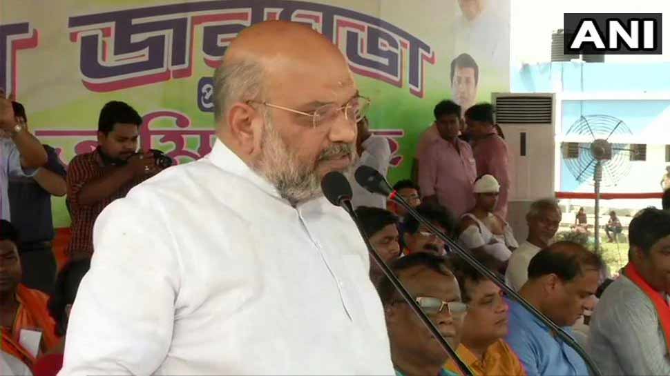 पश्चिम बंगाल में गरजे अमित शाह, 'मैं जय श्रीराम बोलता हूं, ममता दीदी गिरफ्तार करके दिखाएं' पश्चिम बंगाल में गरजे अमित शाह, 'मैं जय श्रीराम बोलता हूं, ममता दीदी गिरफ्तार करके दिखाएं'