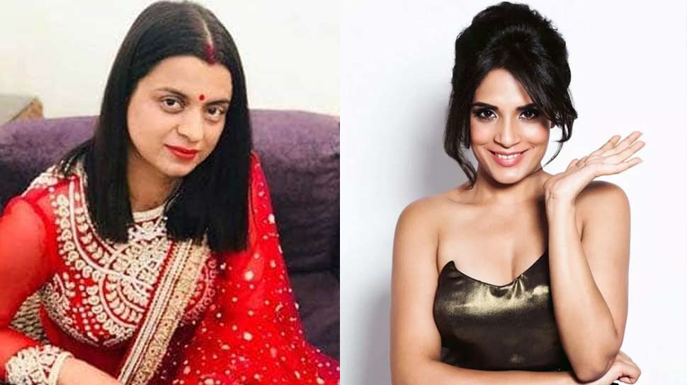 ऋचा चड्ढा पर भड़कीं कंगना की बहन रंगोली, बोलीं- 'मूवी मफिया के बेरोजगार चमचे' ऋचा चड्ढा पर भड़कीं कंगना की बहन रंगोली, बोलीं- 'मूवी मफिया के बेरोजगार चमचे'