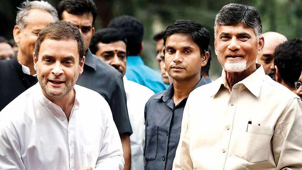 चंद्रबाबू नायडू बोले, 'राहुल गांधी अच्छे नेता, लेकिन नतीजों के बाद तय होगा PM का नाम'