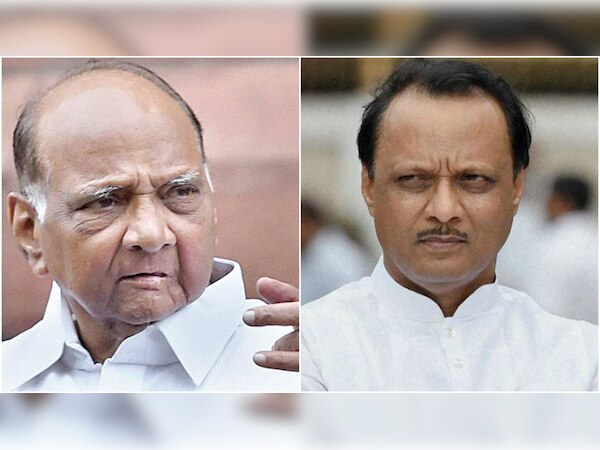 एनसीपी प्रमुख शरद पवार और अजित पवार (फाइल फोटो)