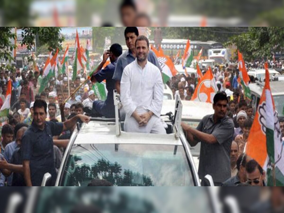कांग्रेस का आरोप, राहुल गांधी का रोड शो रोकना चाहती है BJP, दिल्ली से लगा रही अड़ंगा