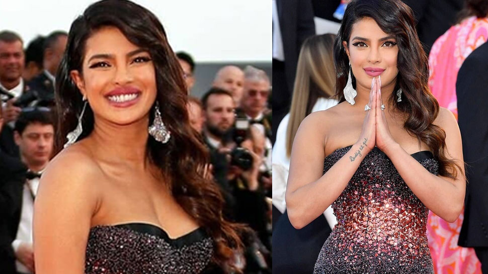 Cannes 2019: प्रियंका चोपड़ा ने हाथ जोड़कर किया नमस्ते, विदेश में फिर छा गईं 'देसी गर्ल' Cannes 2019: प्रियंका चोपड़ा ने हाथ जोड़कर किया नमस्ते, विदेश में फिर छा गईं 'देसी गर्ल'