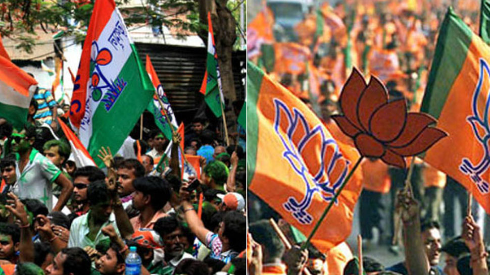 वोटिंग से 1 दिन पहले प.बंगाल में चुनावी हिंसा, BJP-TMC के कार्यकर्ताओं के बीच चले लाठी-डंडे
