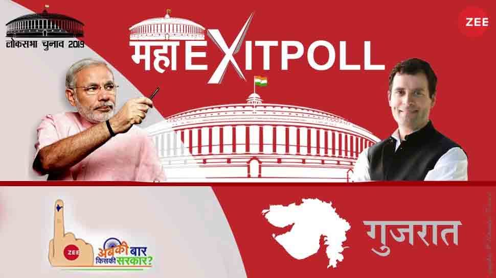#ZeeMahaExitPoll: गुजरात में बीजेपी का जलवा कायम, कांग्रेस को बड़ा झटका #ZeeMahaExitPoll: गुजरात में बीजेपी का जलवा कायम, कांग्रेस को बड़ा झटका