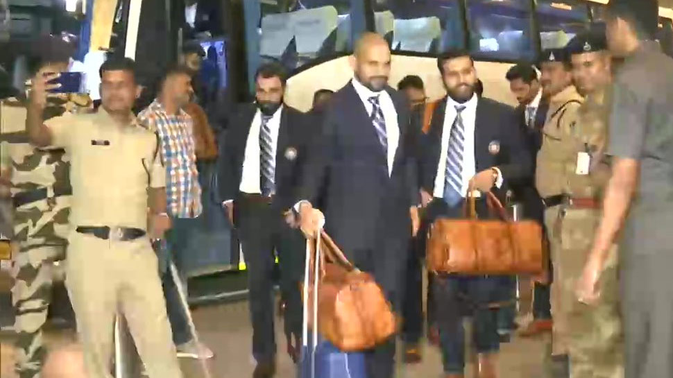 टीम इंडिया हुई रवाना Team India leaves for WC