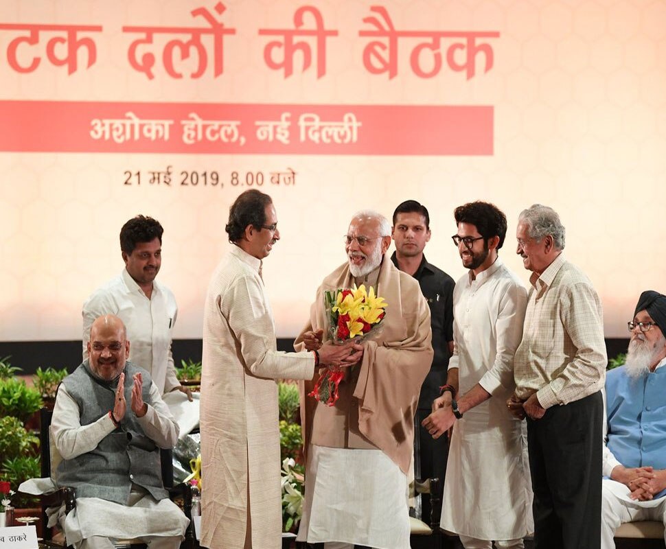 उद्धव ठाकरे से की मुलाकात Meeting with Uddhav Thackeray