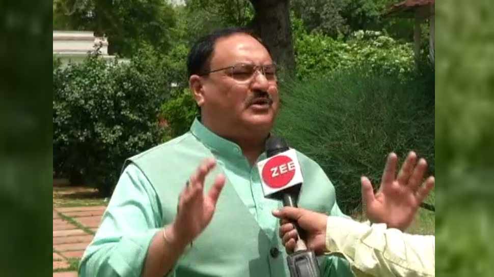 विपक्षी दलों द्वारा EVM पर सवाल उठाने पर बोले नड्डा, 'नाच ना जाने आंगन टेढ़ा' विपक्षी दलों द्वारा EVM पर सवाल उठाने पर बोले नड्डा, 'नाच ना जाने आंगन टेढ़ा'