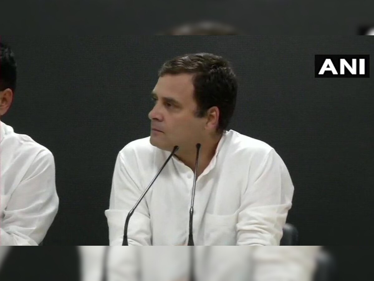 नतीजों से पहले बोले राहुल गांधी, 'स्‍मृति जी अमेठी से जीती हैं, उन्‍हें बधाई, व‍ह अमेठी की प्‍यार से देखभाल करें'