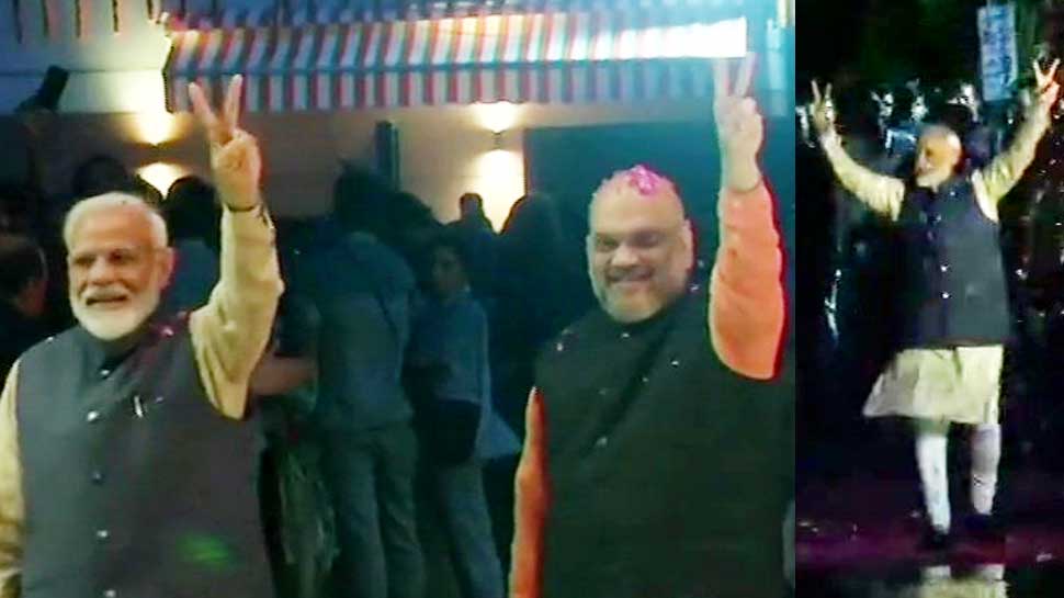 लगे मोदी-मोदी के नारे Lok Sabha elections 2019