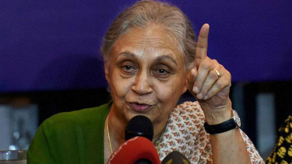 शीला दीक्षित ने शानदार प्रदर्शन के लिए बीजेपी को दी बधाई, स्वीकार की पार्टी की हार