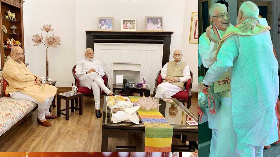 मुरली मनोहर जोशी से भी मिलने पहुंचे PM Modi