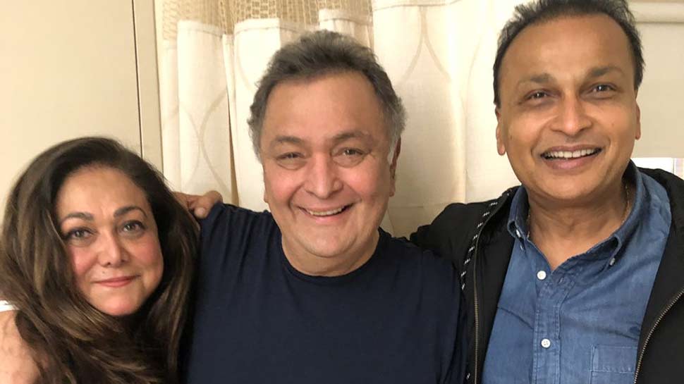 Twitter Post : ऋषि कपूर से न्यूयार्क मिलने पहुंचे पुराने दोस्त, एक्टर ने शेयर की फोटो