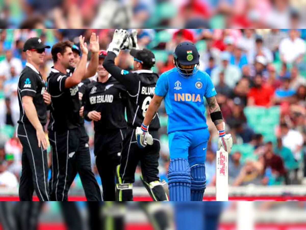 भारतीय कप्तान विराट कोहली न्यूजीलैंड के खिलाफ पहले अभ्यास मैच में 18 रन ही बना सके. (फोटो: ANI)