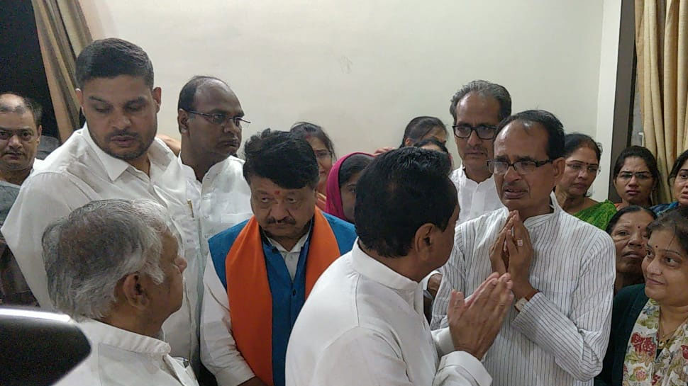 बीजेपी नेताओं ने भी जताया शोक madhya pradesh, condolence