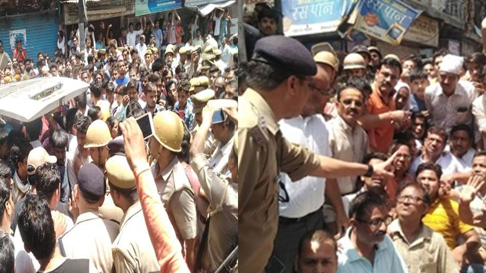 मथुरा: पिटाई से घायल लस्सी विक्रेता की मौत के बाद दुकानदारों में आक्रोश, बाजार बंद