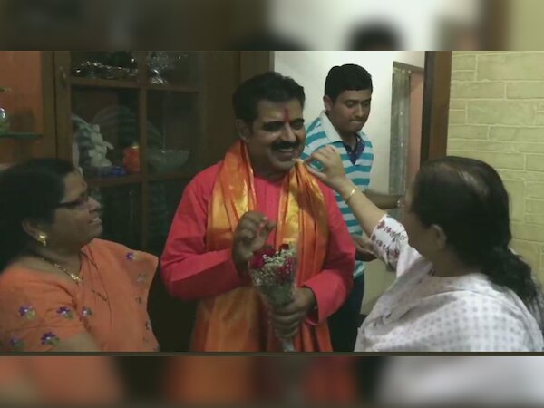 इंदौर से इस बार सुमित्रा महाजन की जगह शंकर लालवानी को बीजेपी ने प्रत्‍याशी बनाया था.(फाइल फोटो)