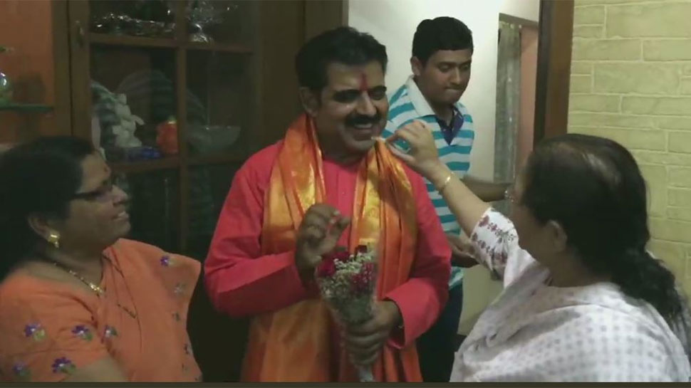 इंदौर से इस बार सुमित्रा महाजन की जगह शंकर लालवानी को बीजेपी ने प्रत्याशी बनाया था.(फाइल फोटो) इंदौर से इस बार सुमित्रा महाजन की जगह शंकर लालवानी को बीजेपी ने प्रत्याशी बनाया था.(फाइल फोटो)