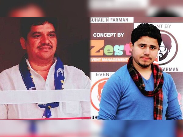 बीएसपी नेता मोहम्मद एहसान और भांजा शादाब की फाइल फोटो.
