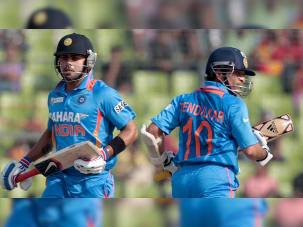 विराट कोहली और सचिन तेंदुलकर का बल्ला आईसीसी विश्व कप में काफी रन बना चुके हैं.  