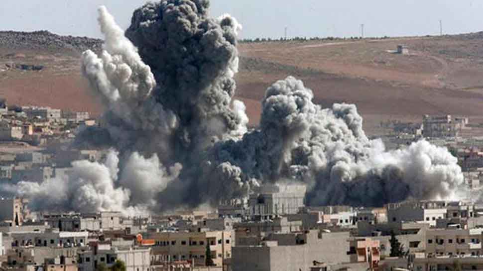 जिहादियों के ठिकानों पर सीरिया ने की बमबारी, 31 स्थानीय लोगों की मौत