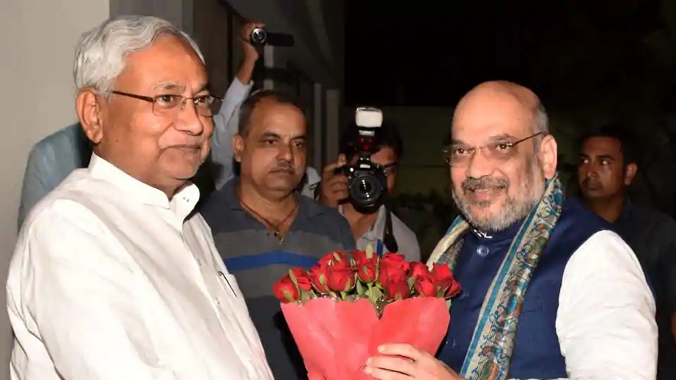 अमित शाह से मिलने पहुंचे नीतीश कुमार, JDU कोटे से मंत्रियों के नाम पर लगेगी मुहर!