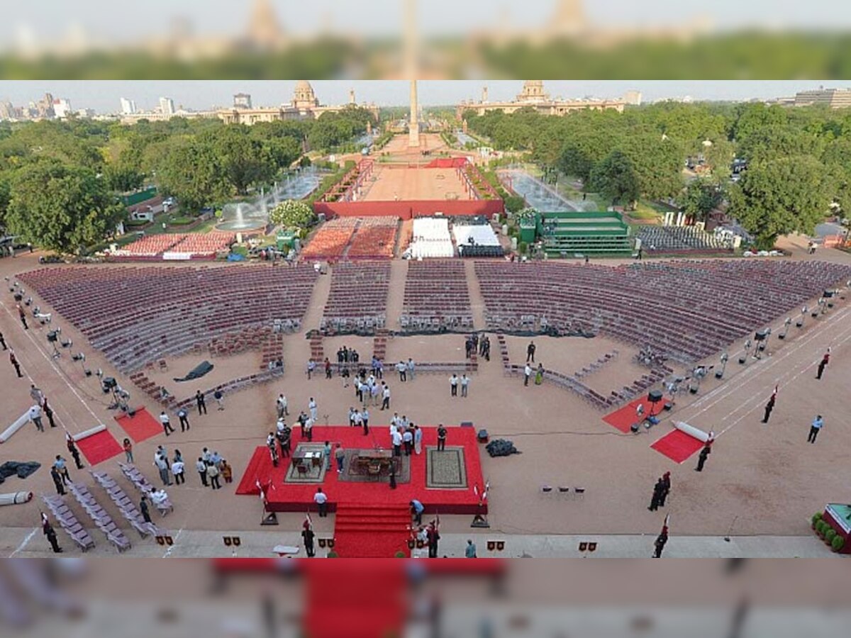 PM मोदी का शपथ ग्रहण समारोह कल, 6000 मेहमानों के लिए राष्‍ट्रपत‍ि भवन में चल रही खास तैयारी
