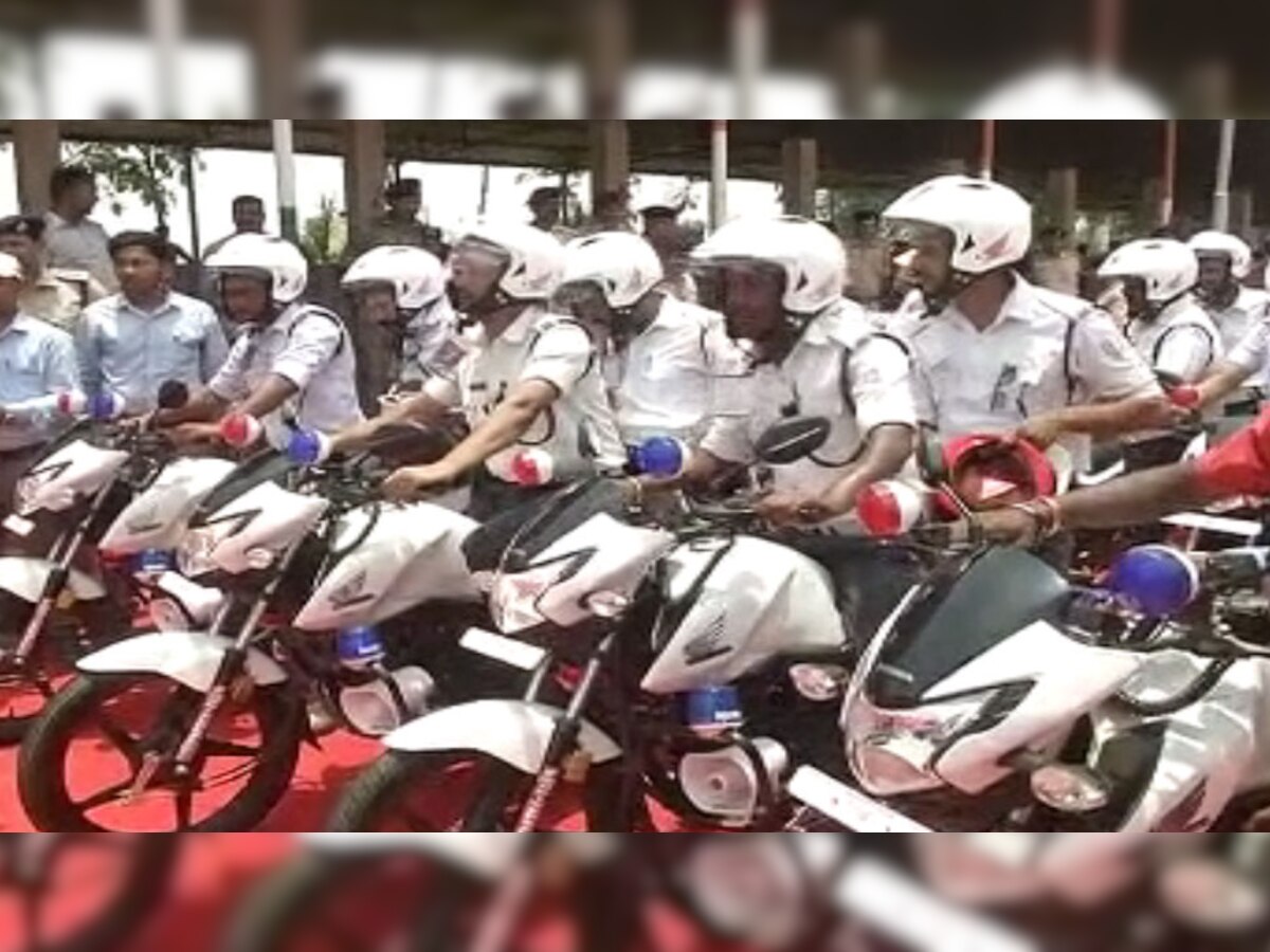 रांची पुलिस ने बाइक दस्ता में अतिरिक्त मोटर साइकिल शामिल किया है.