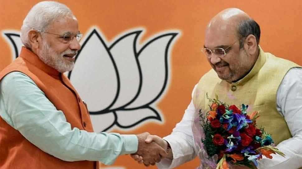 BJP नेता जीतू वाघानी ने किया ट्वीट, 'अमित शाह को मंत्रिमंडल में शामिल होने की बधाई'