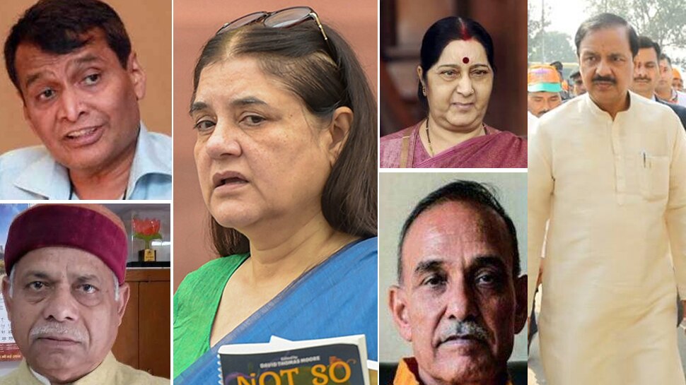 PM मोदी का शपथ ग्रहण: सुषमा समेत कई पूर्व मंत्रियों को नहीं मिली मंत्रिमंडल में जगह