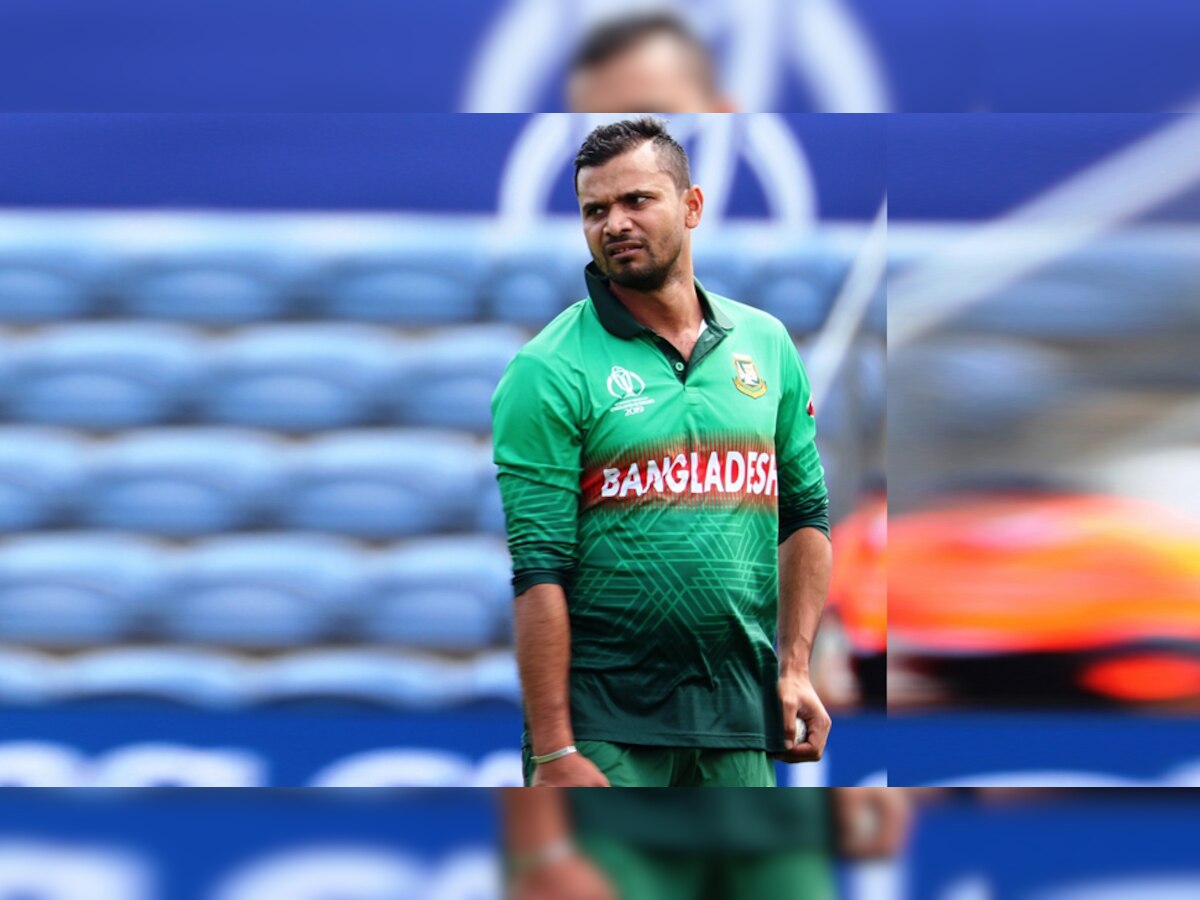 ICC World Cup 2019 : बांग्लादेश के कप्तान मुर्तजा ने जीत का श्रेय पूरी टीम को दिया. तस्वीर साभार: IANS