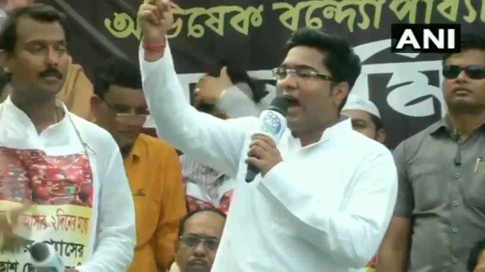VIDEO: ममता बनर्जी के भतीजे ने बीजेपी के 'जय मां काली' नारे पर कसा तंज