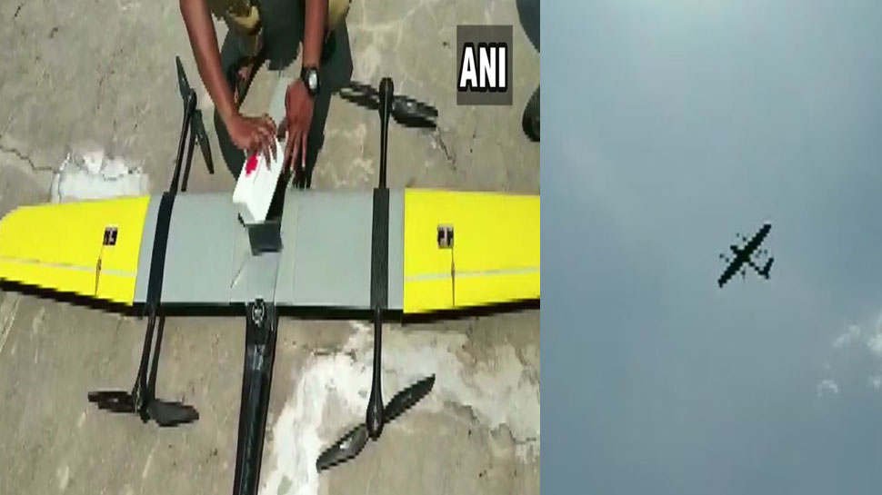 उत्तराखंड में ड्रोन से अस्पताल पहुंचाया ब्लड सैंपल, 18 मिनट में तय हुई 30 किमी की दूरी उत्तराखंड में ड्रोन से अस्पताल पहुंचाया ब्लड सैंपल, 18 मिनट में तय हुई 30 किमी की दूरी
